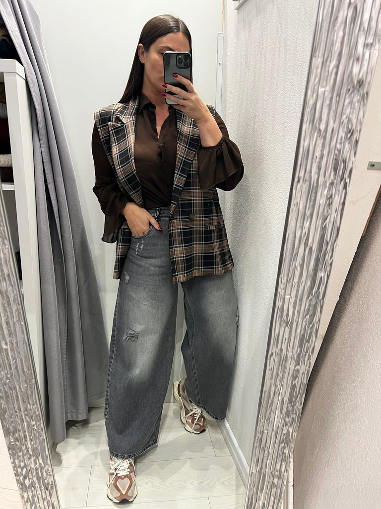 HaveOne•Jeans Bella grigio slavato