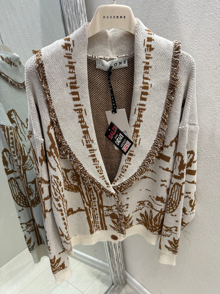 MSS💥HaveOne•Cardigan burro/cammello