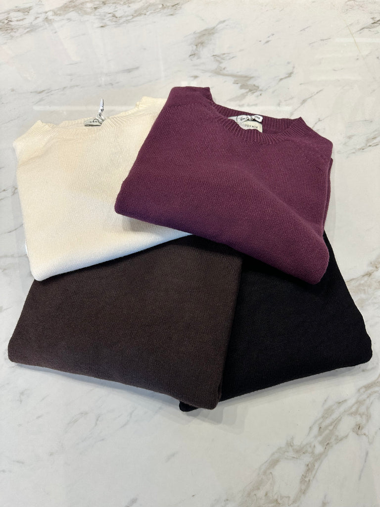 Susy Mix•Maglia scatoletta spacchetti•Più colori