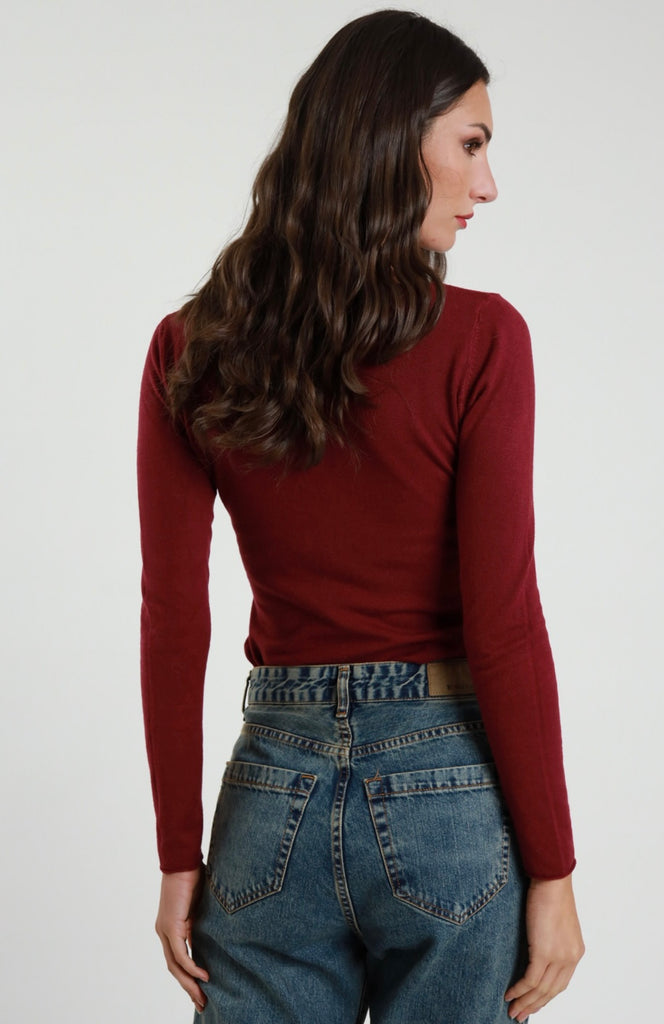 Susy Mix•Maglioncino barchetta soffice viscosa•Più colori