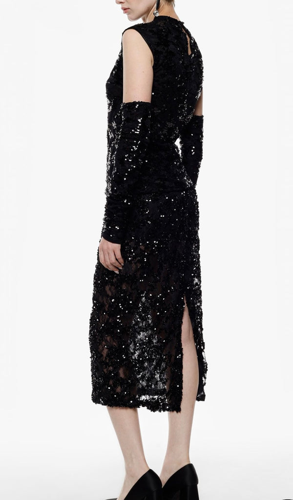 IMPERIAL•Gonna longuette paillettes