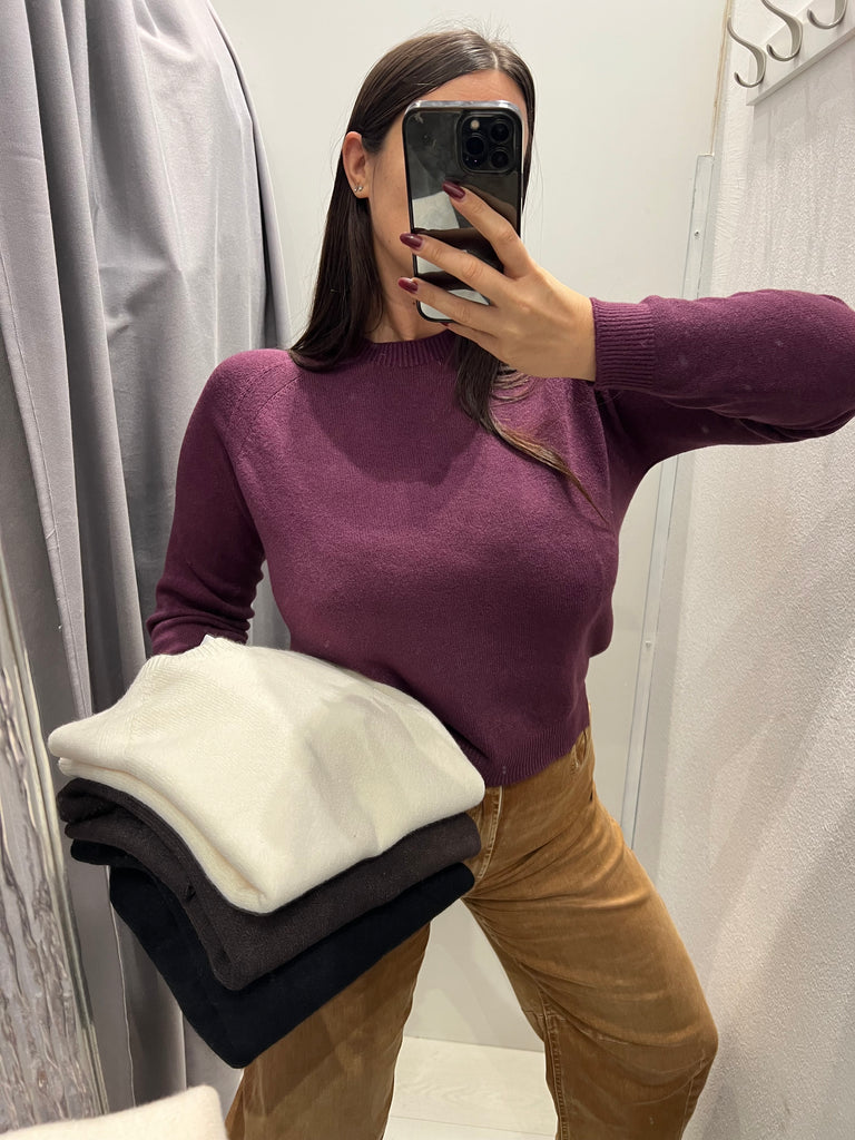 Susy Mix•Maglia scatoletta spacchetti•Più colori