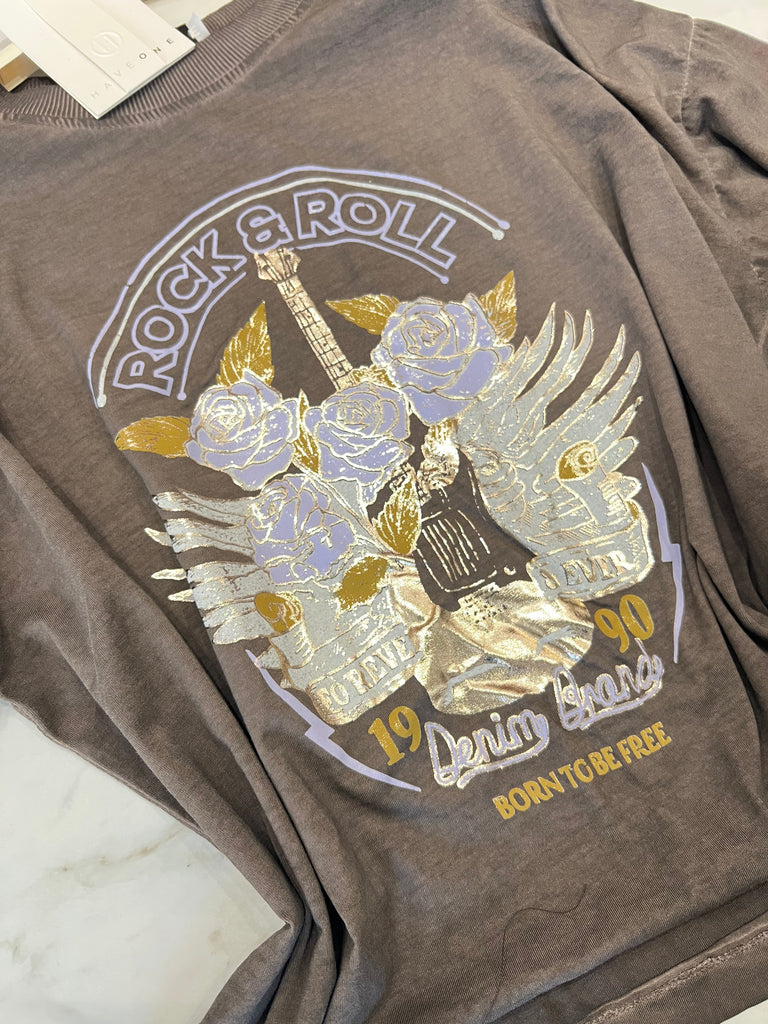 HaveOne•T-shirt Rock & Roll moro