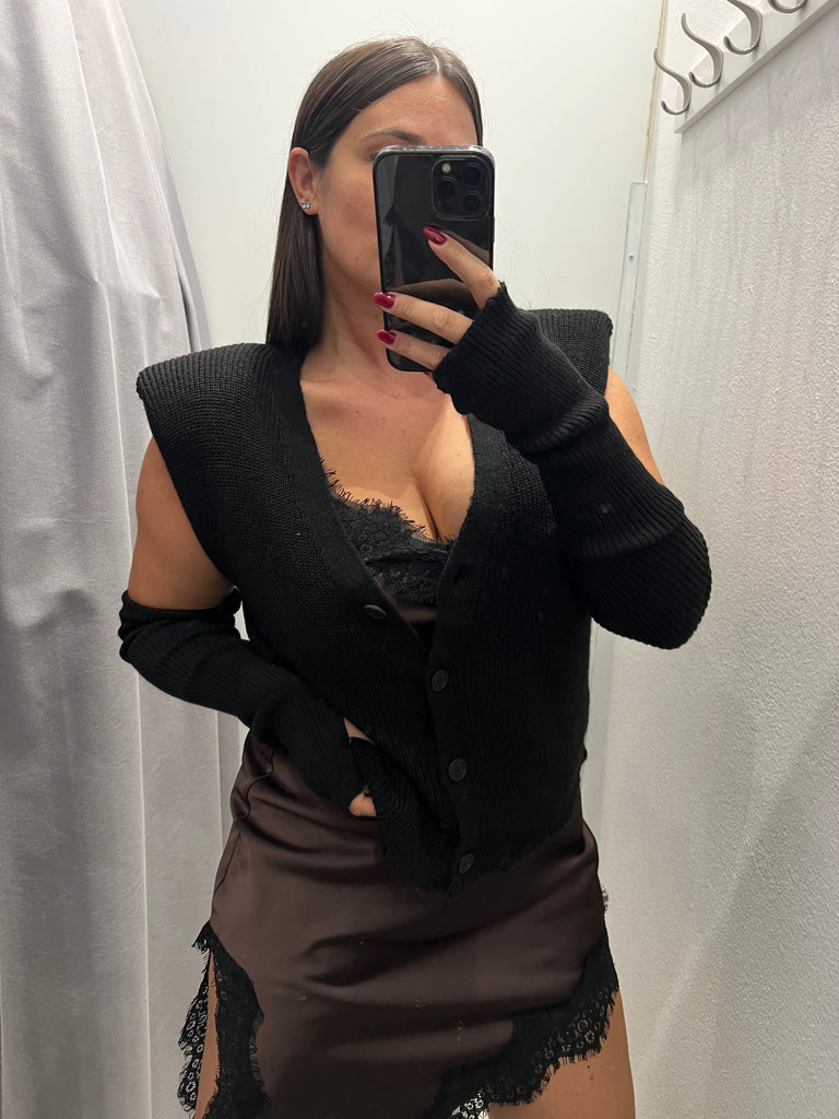 HaveOne•Gilet spallotte e rotture con manicotti•Più colori