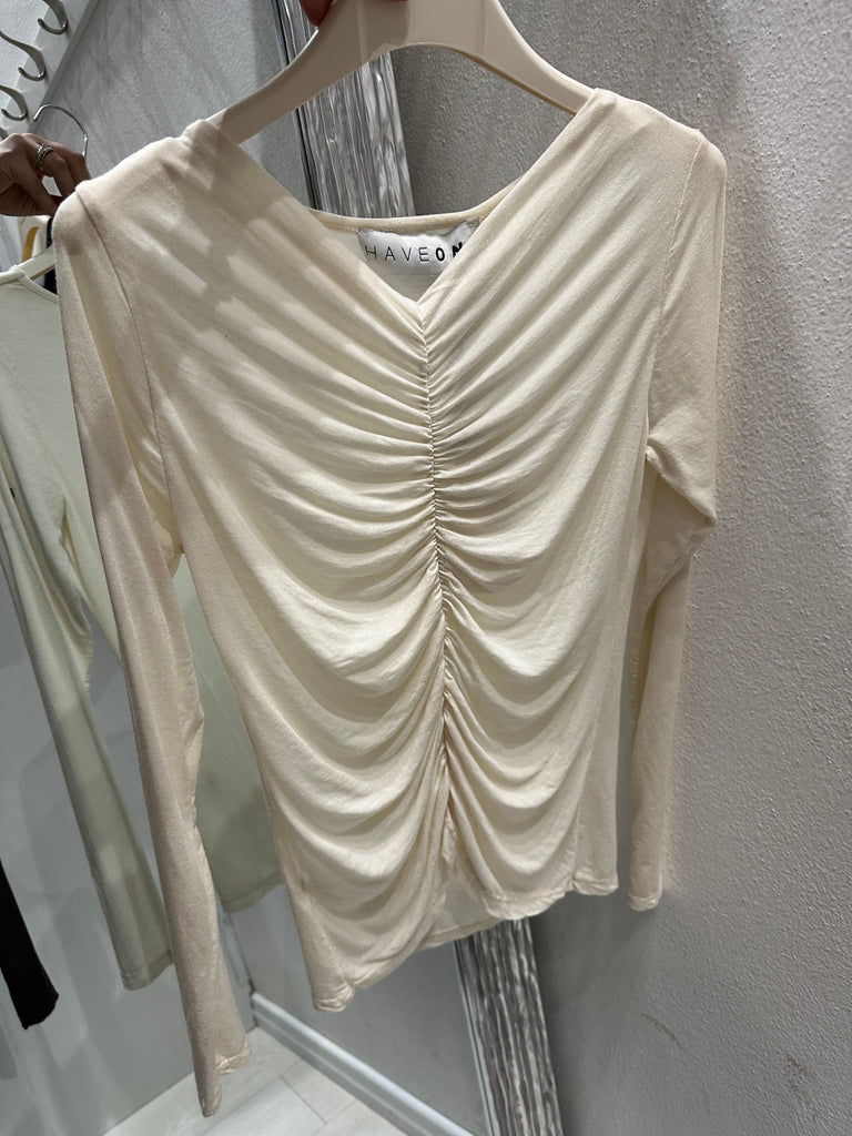 HaveOne•Maglia arriccio misto cashmere•Più colori