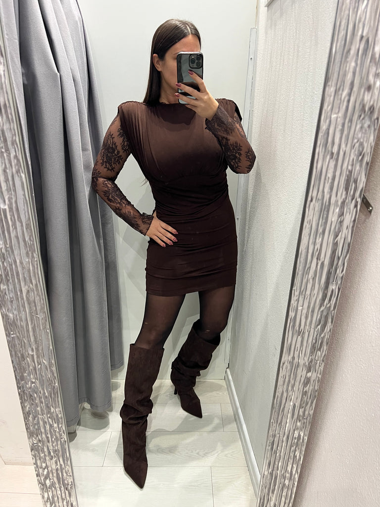 ViCOLO•Abitino tubino elasticizzato Moro