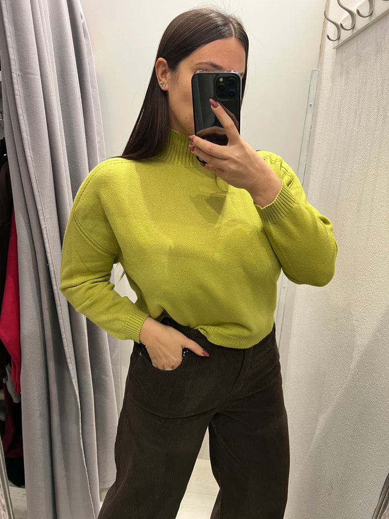 ViCOLO•Lupetto scatoletta spalla scesa•Più colori