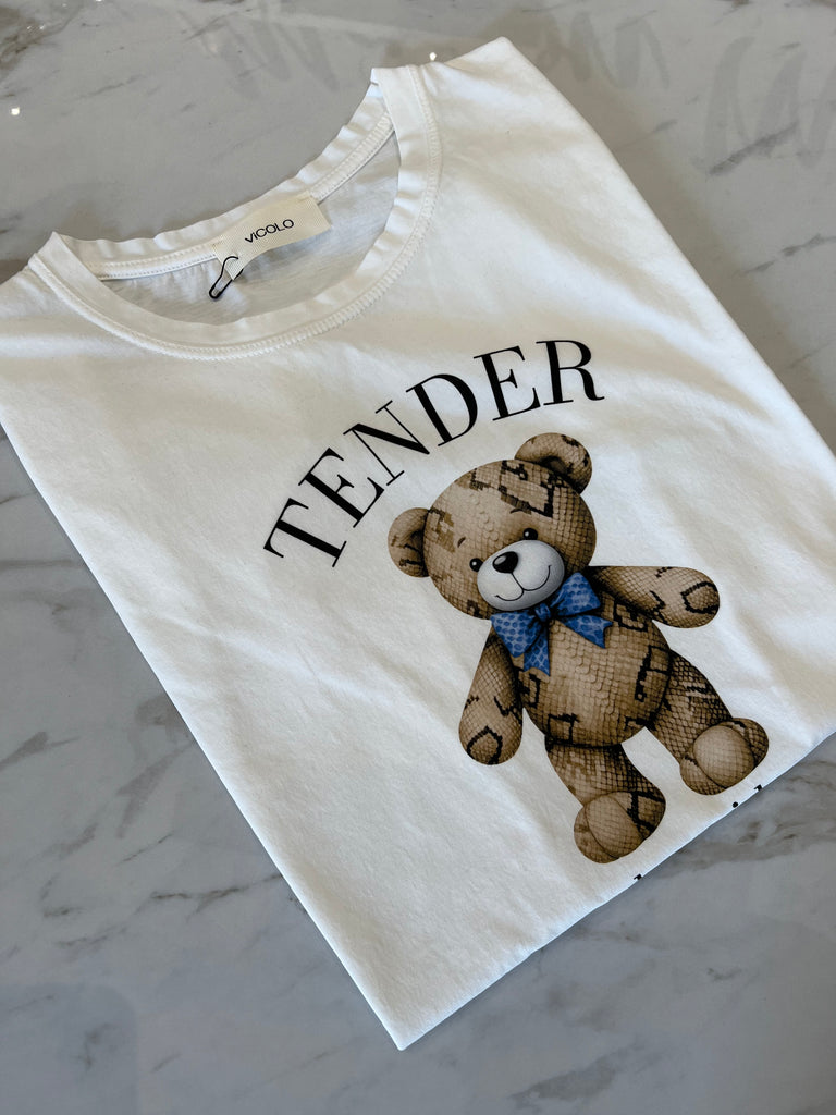 ViCOLO•T-shirt Teddy tender