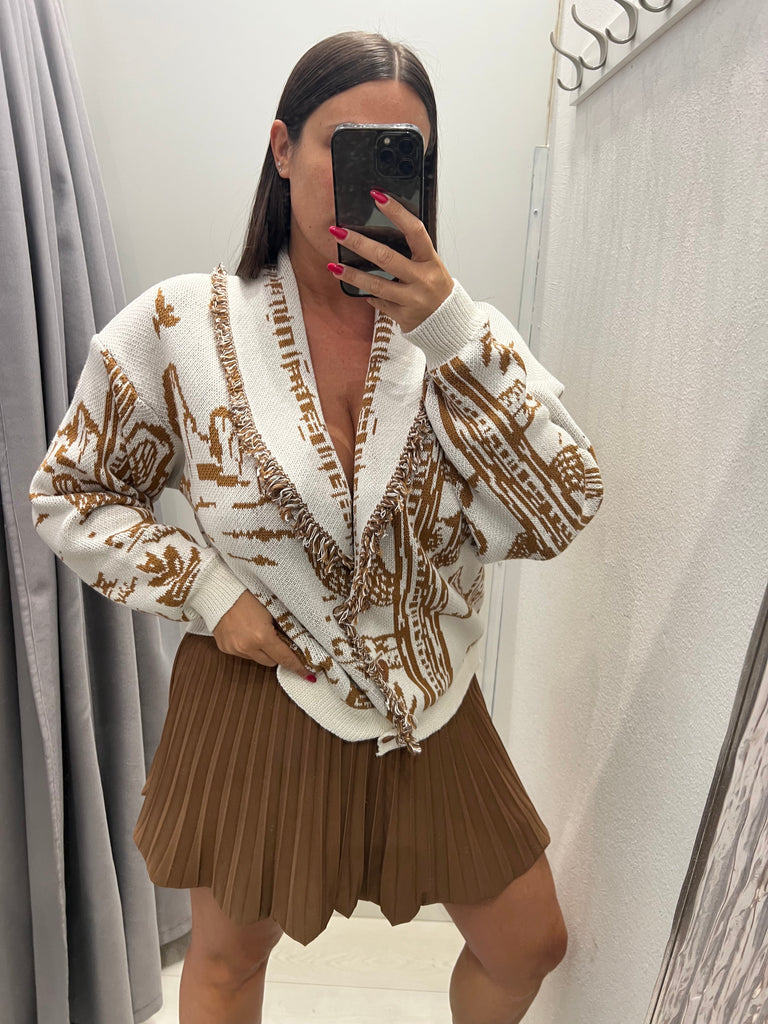 MSS💥HaveOne•Cardigan burro/cammello