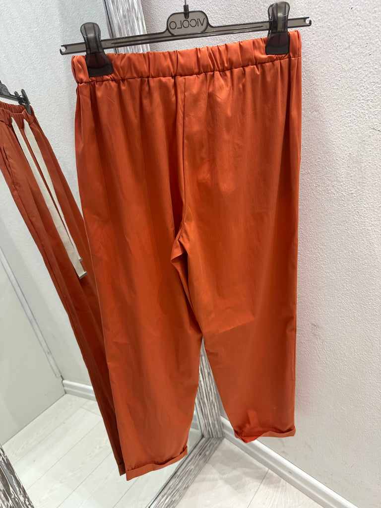 MSS💥ViCOLO•Pantalone tela leggerissima•Zucca