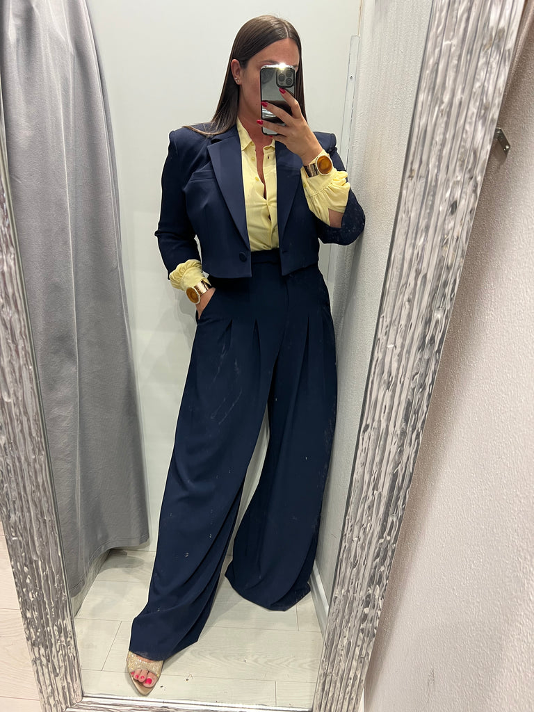 IMPERIAL•Pantalone best palazzo blu