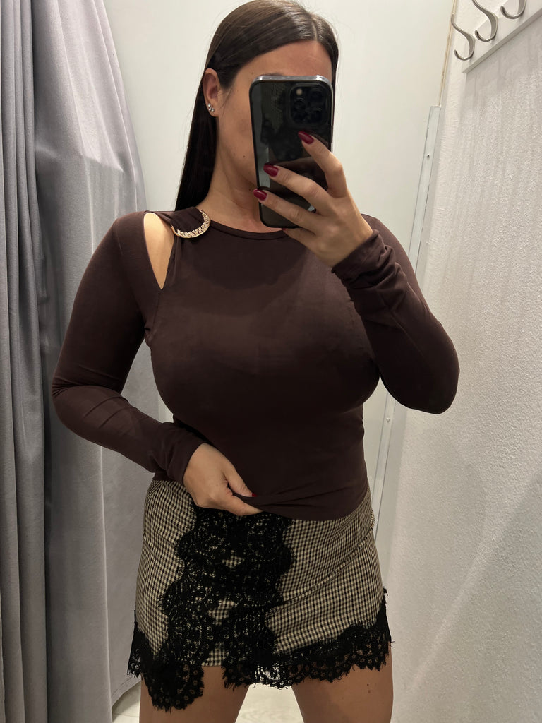 HaveOne•Maglia elasticizzata con anello oro•Più colori