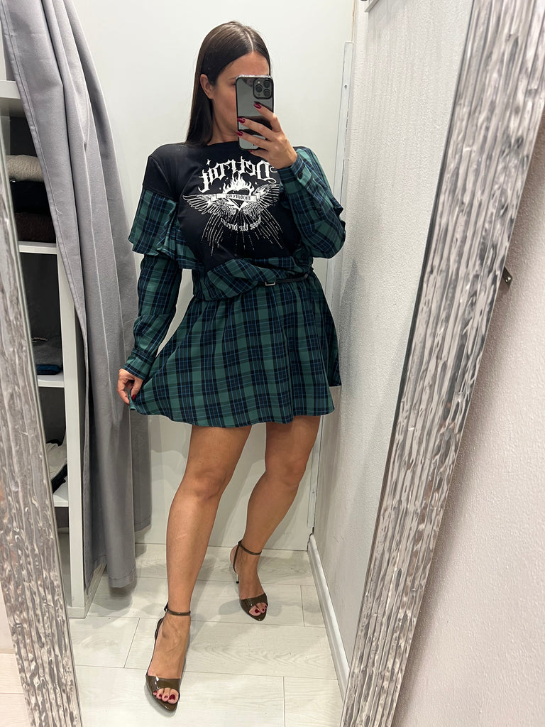 Souvenir•Abitino Detroit inserti camicia con elastico