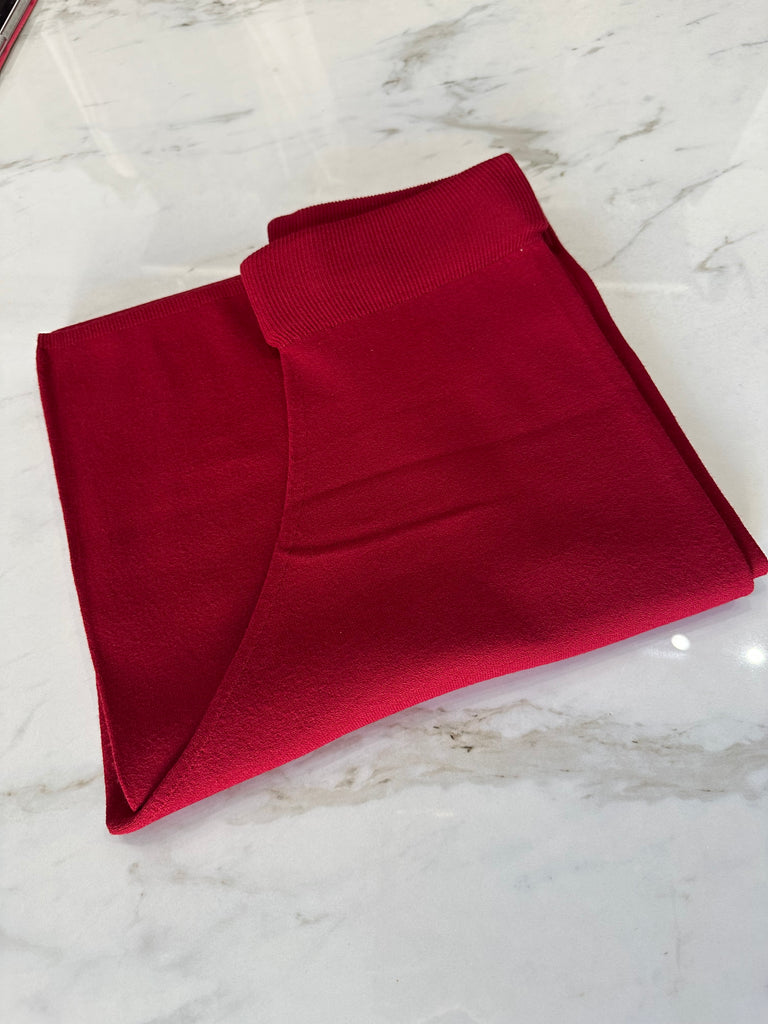 KONTATTO•Pantalone in maglia di viscosa