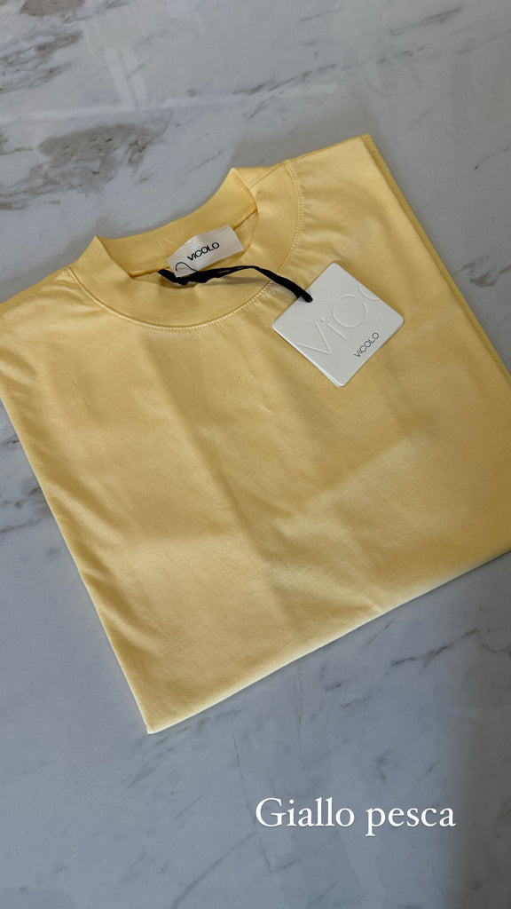 EVER ViCOLO•T-shirt over in cotone•Più colori