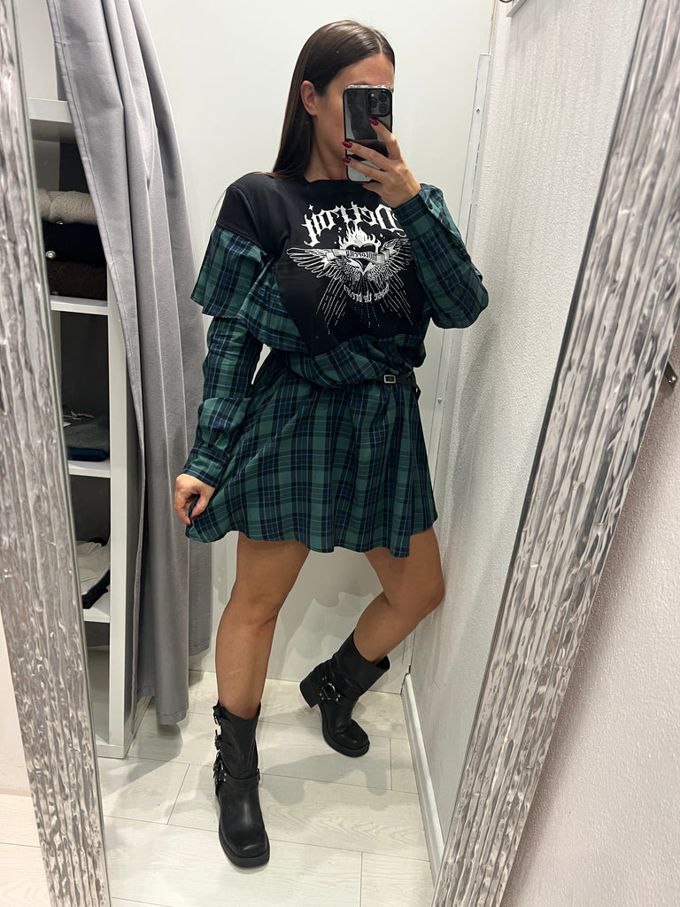 Souvenir•Abitino Detroit inserti camicia con elastico
