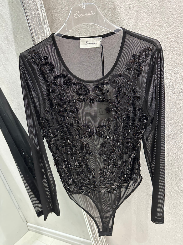 Souvenir•Body cabochon neri