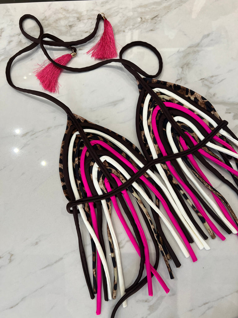 🚨4giveness-Bikini triangolo e slip con laccetti