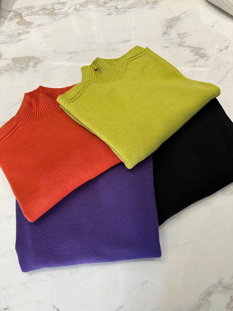 ViCOLO•Lupetto scatoletta spalla scesa•Più colori