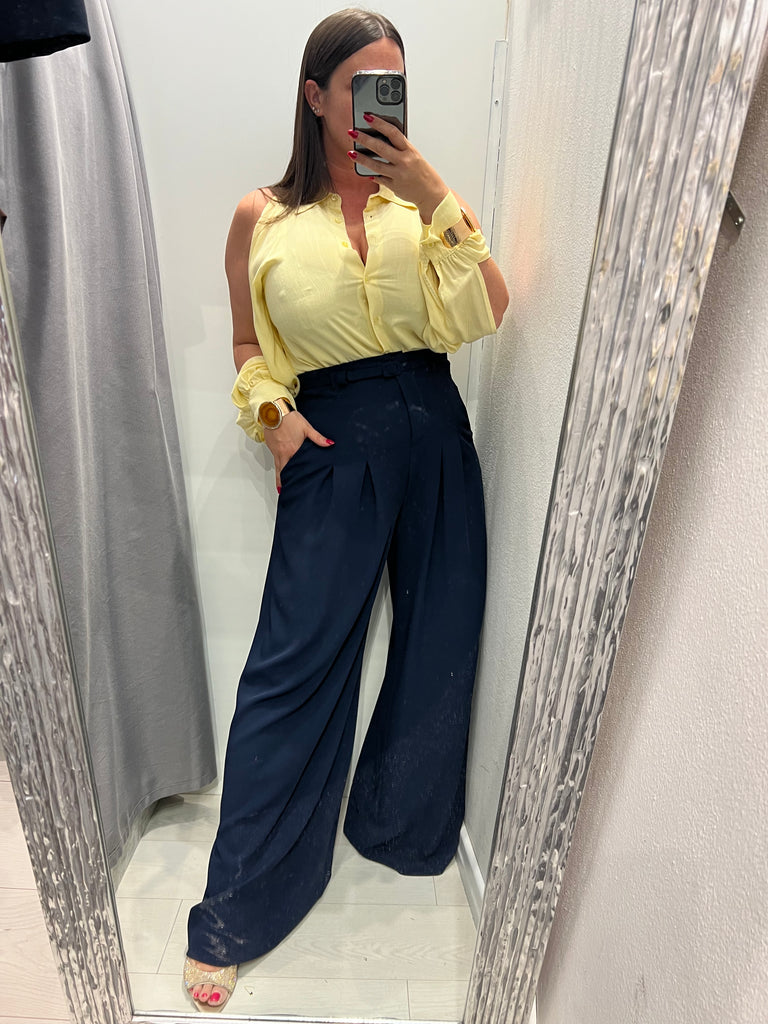 IMPERIAL•Pantalone best palazzo blu