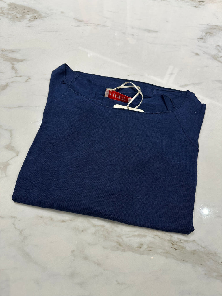 KONTATTO•Maglia lanetta scollo barchetta•Più colori