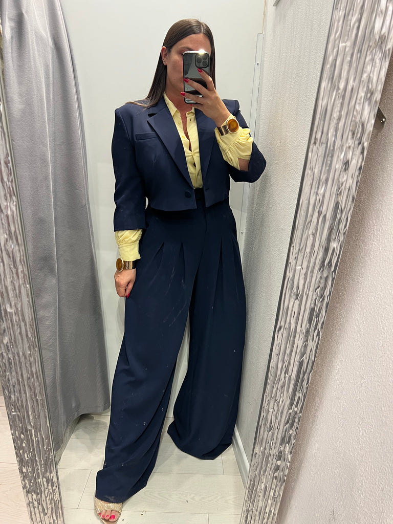 IMPERIAL•Pantalone best palazzo blu