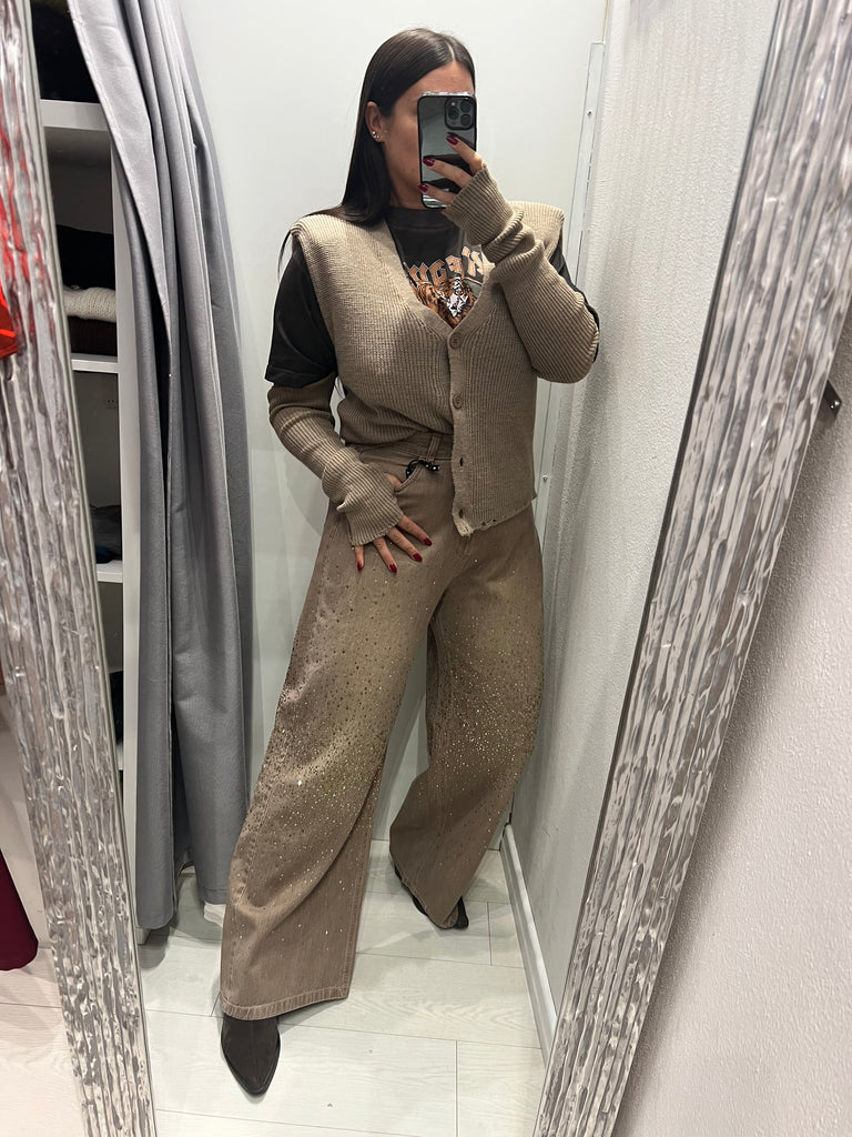 HaveOne•Gilet spallotte e rotture con manicotti•Più colori