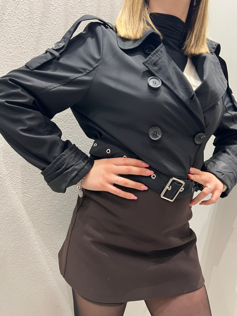 Corsaro•Trench spolverino crop