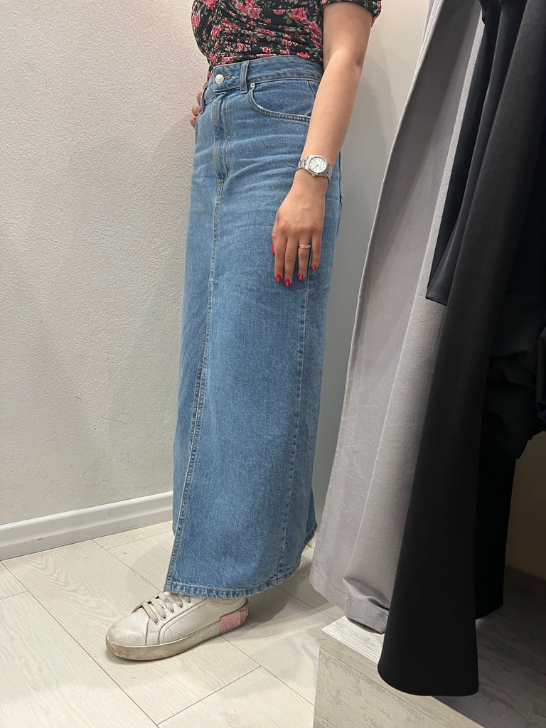 MSS💥ViCOLO•Gonna lunga in jeans jodie