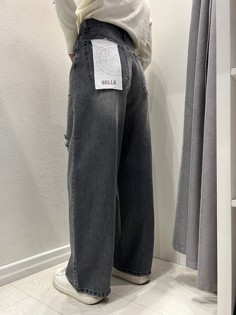 HaveOne•Jeans Bella grigio slavato