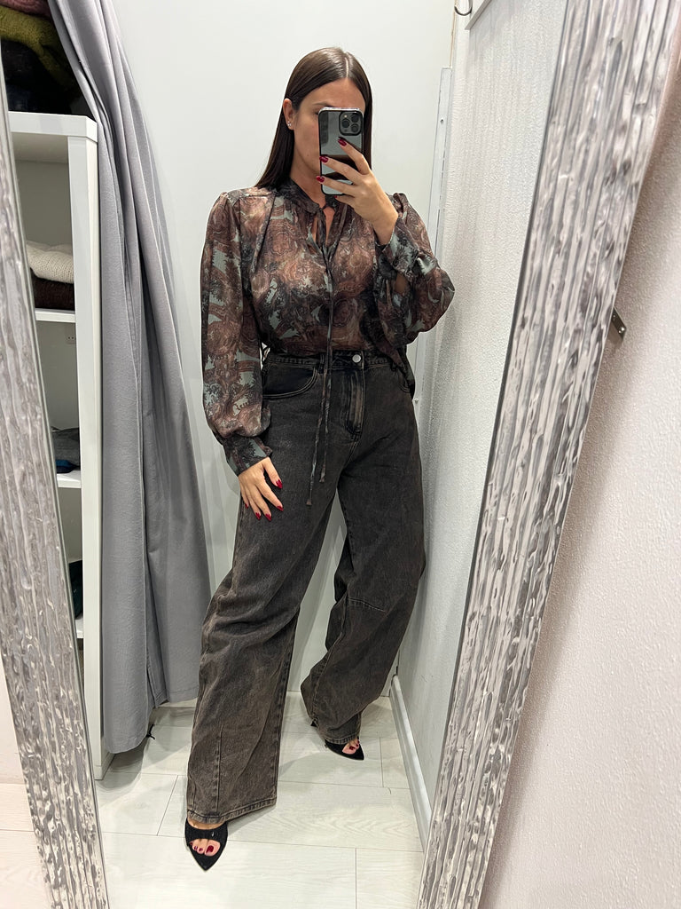 LUMINA•Jeans barrel moro