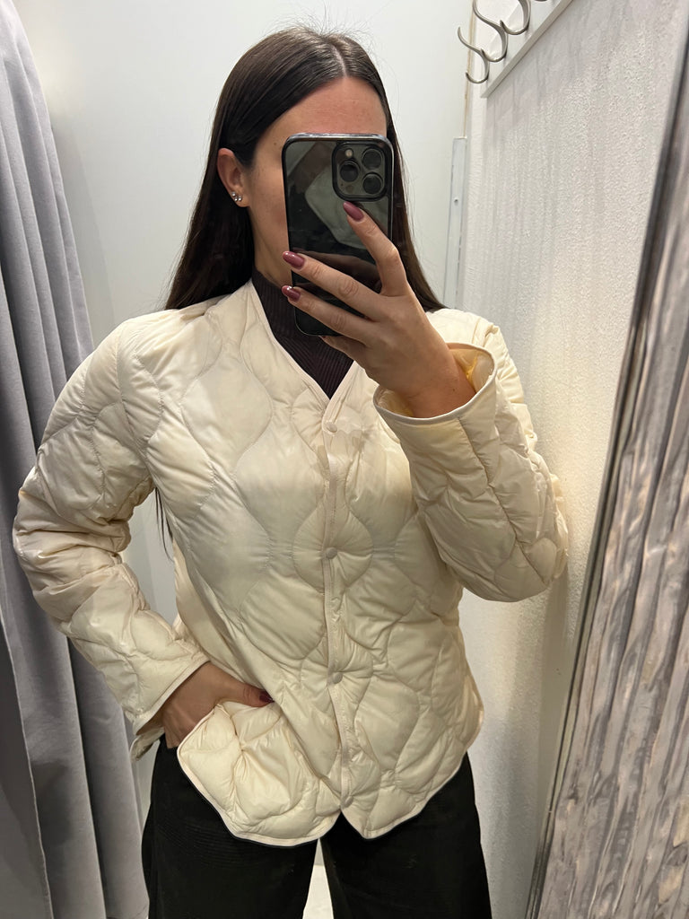 BLK30 HaveOne•Trapuntino piumino panna/beige