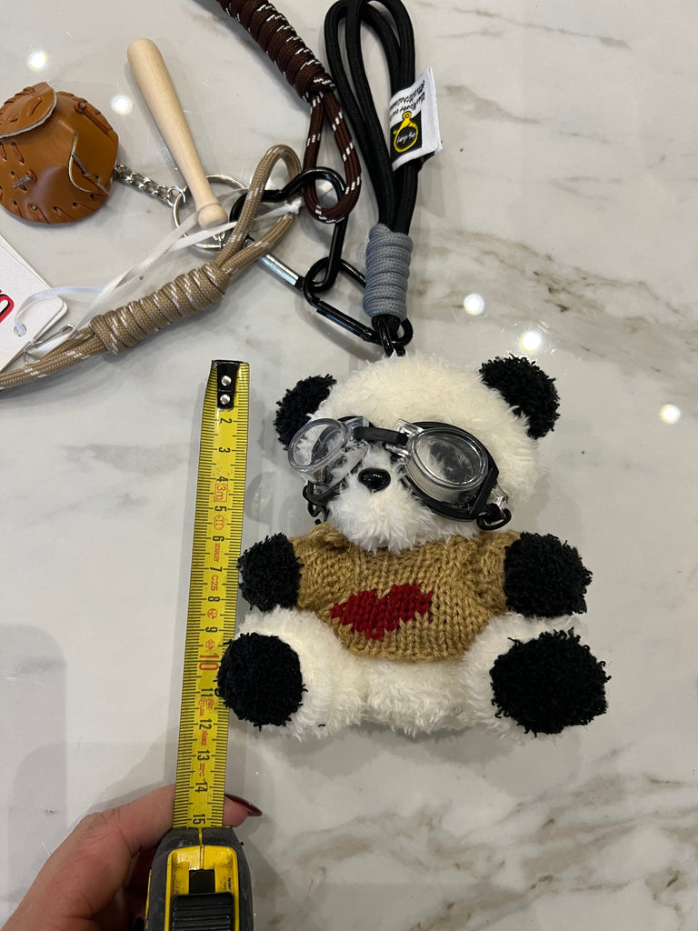 KONTATTO•Accessori per borsa peluche panda cammello