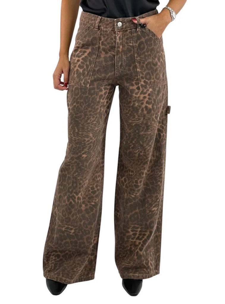 HaveOne•Jeans worker maculato Mine