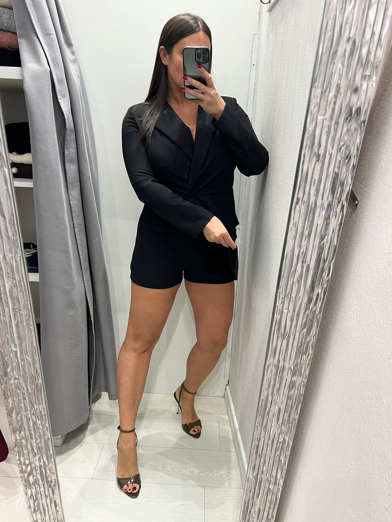 HaveOne•Tutina giacca nero