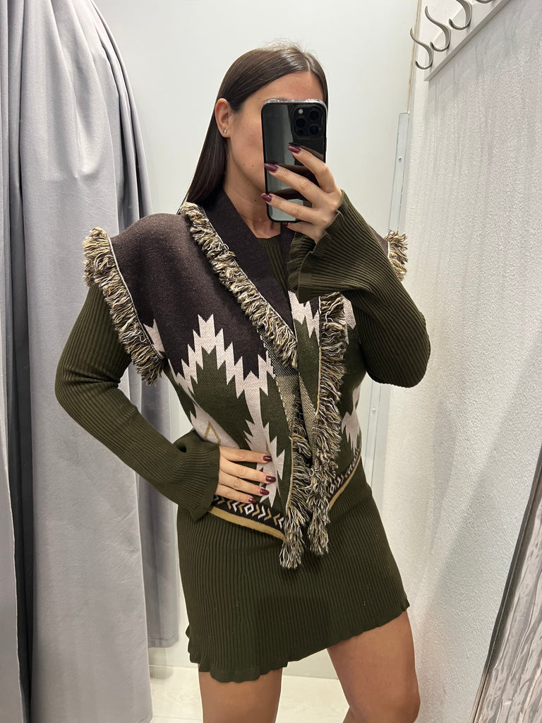 KONTATTO•Abitino cappettine a costine•Più colori