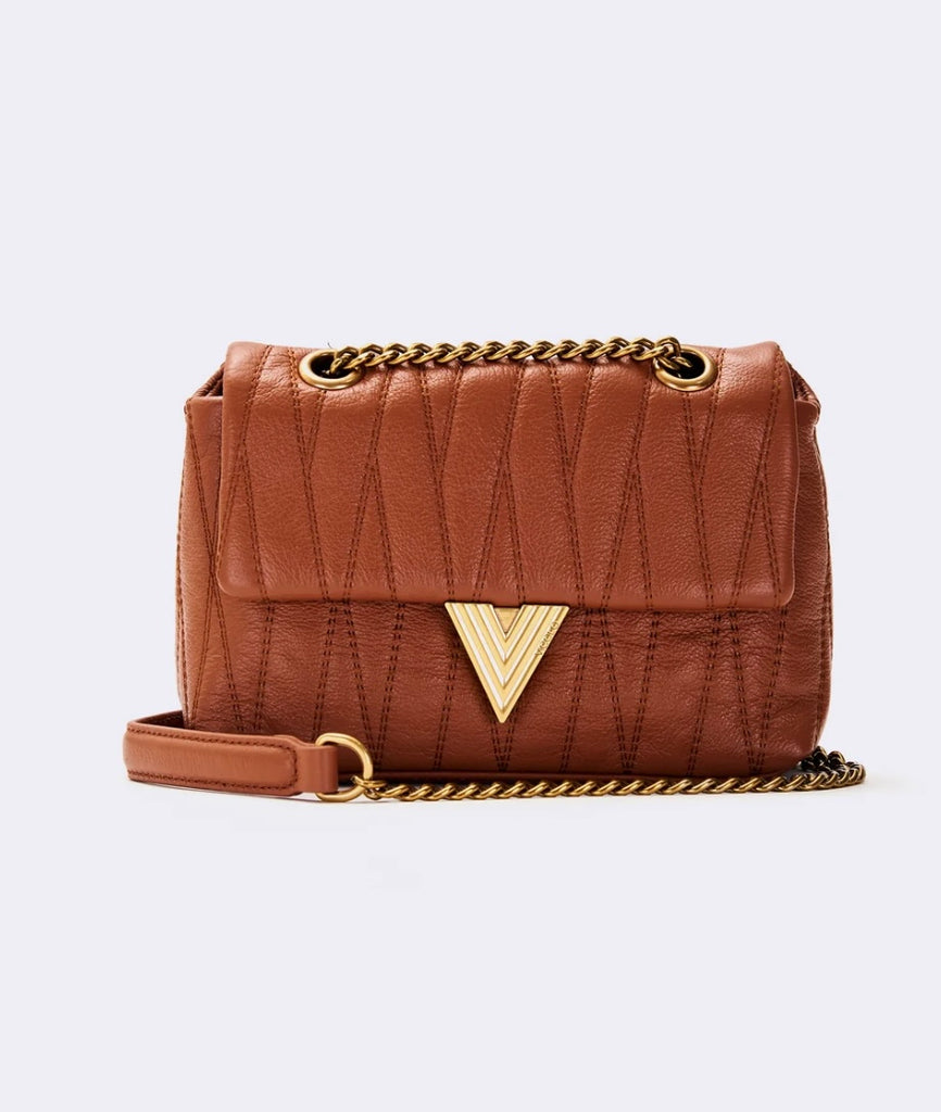 ViCOLO•Borsa Belleville small vera pelle metalleria oro•Più colori