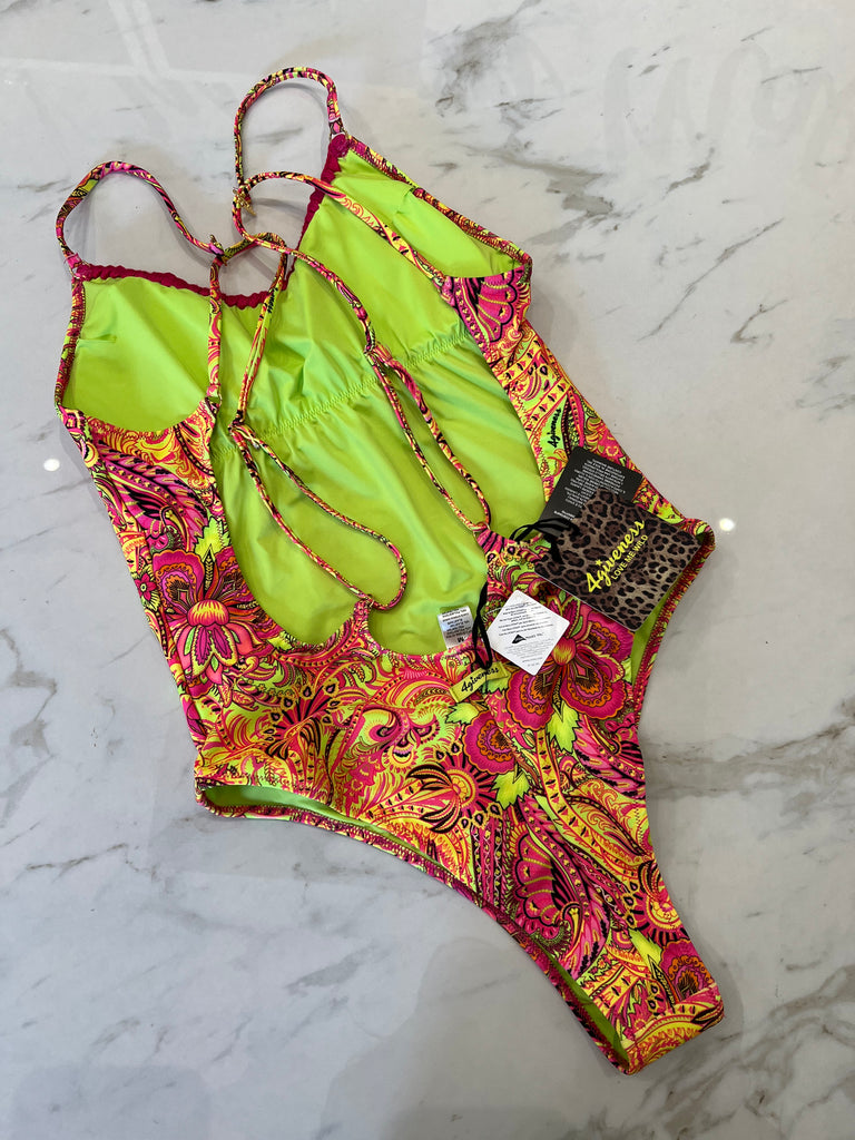 🚨4giveness-Monokini intero Acid Blossom