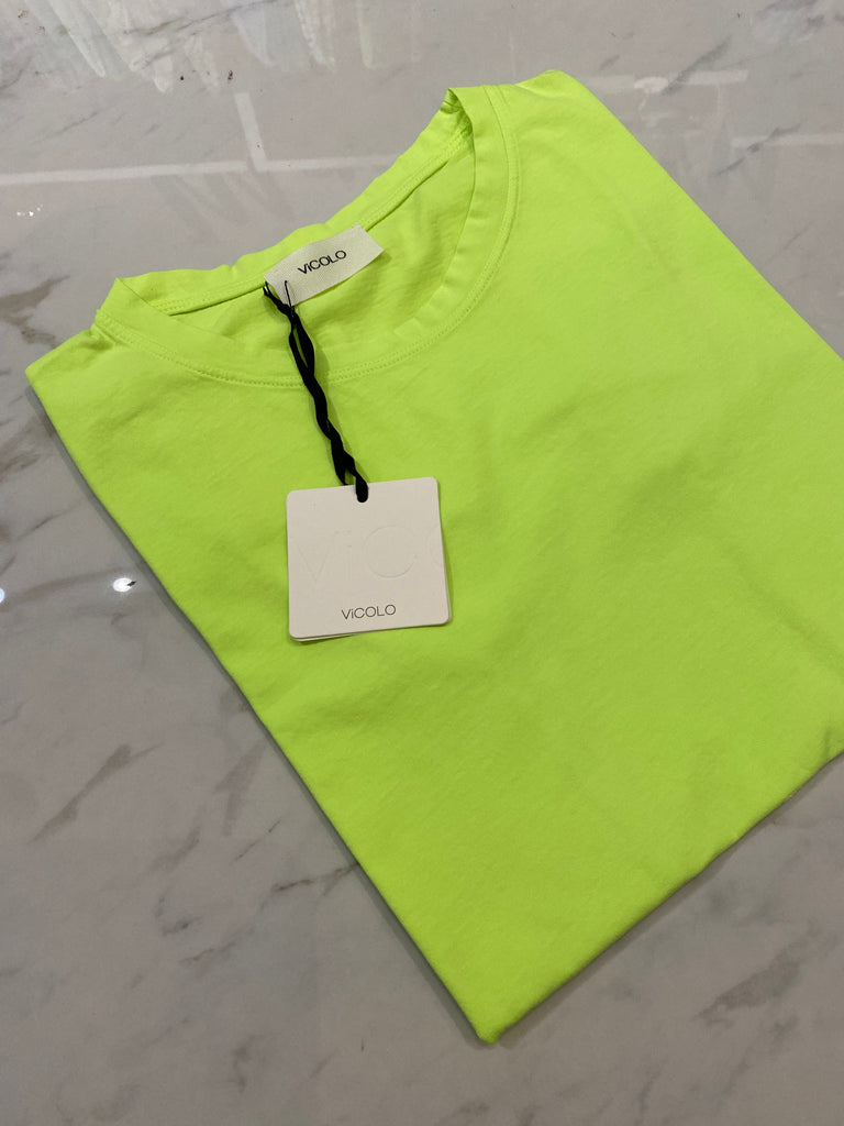 ViCOLO•T-shirt regular in cotone•Più colori