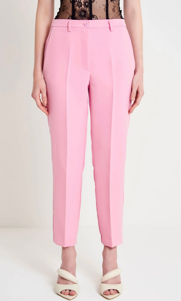 Vicolo-Pantalone rosa a sigaretta